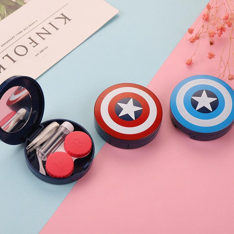 Contact lens case captain contact lens case colored contact lenses
