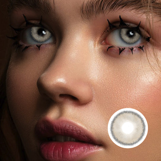 Empty Mountain Base Ash colored contact lenses by Moxielens