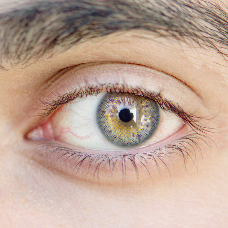 Men' Diamond Tear Blue | Moxielens Ocean Mist Colored Contacts -- Ocean Mist colored contacts | Moxielens