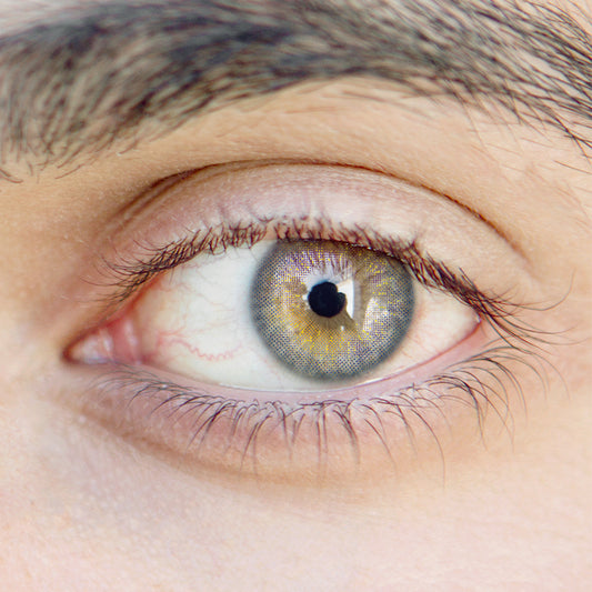 Men' Diamond Tear Blue | Moxielens Ocean Mist Colored Contacts -- Ocean Mist colored contacts | Moxielens