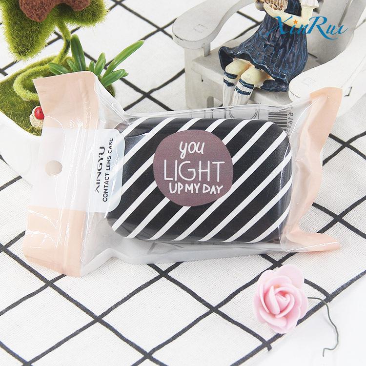 Contact lens box beauty contact care box colored contact lenses