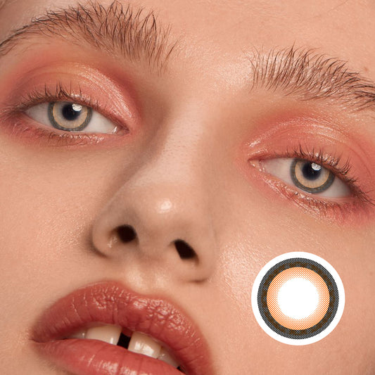 Lollipop Brown | Moxielens Earth Glow Colored Contacts -- Earth Glow colored contacts | Moxielens