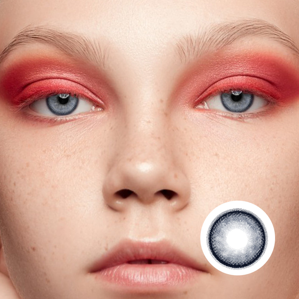 Devil Fish colored contact lenses by Moxielens
