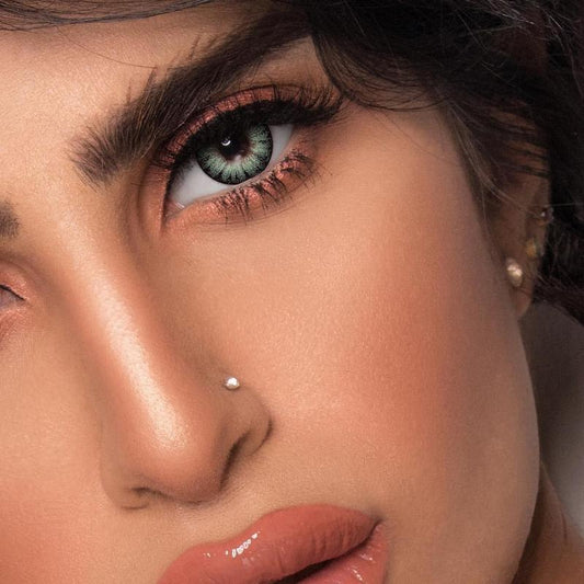 Diamonds Grey Green (12 Month) colored contact lenses