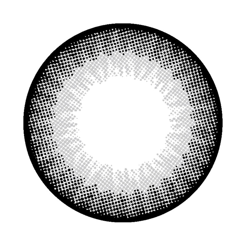 Honey Fruit Gray colored contact lenses