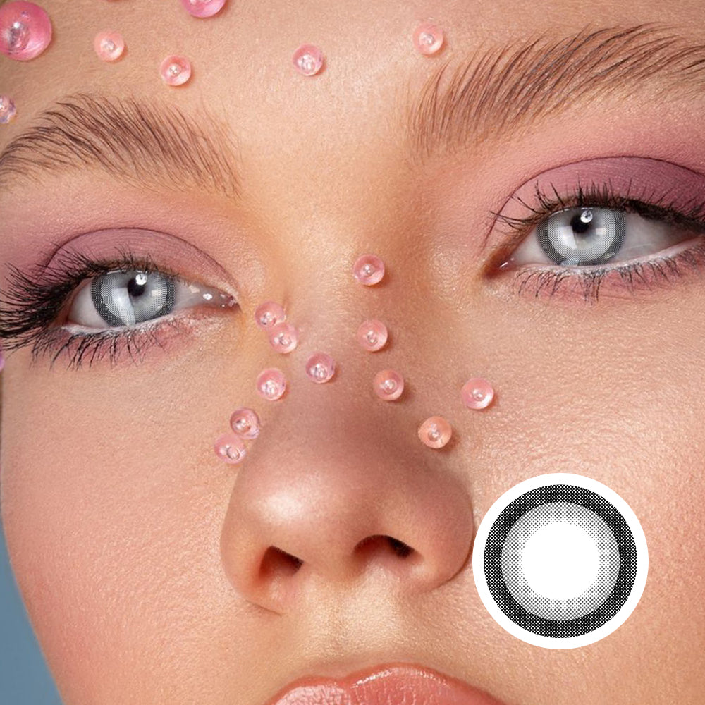 Lollipop Grey | Moxielens Moonlight Colored Contacts