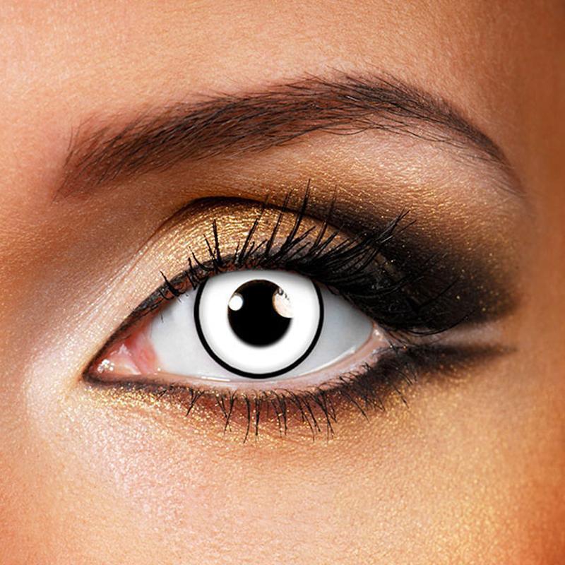 cosplay Halloween Devil White (12 months) colored contact lenses