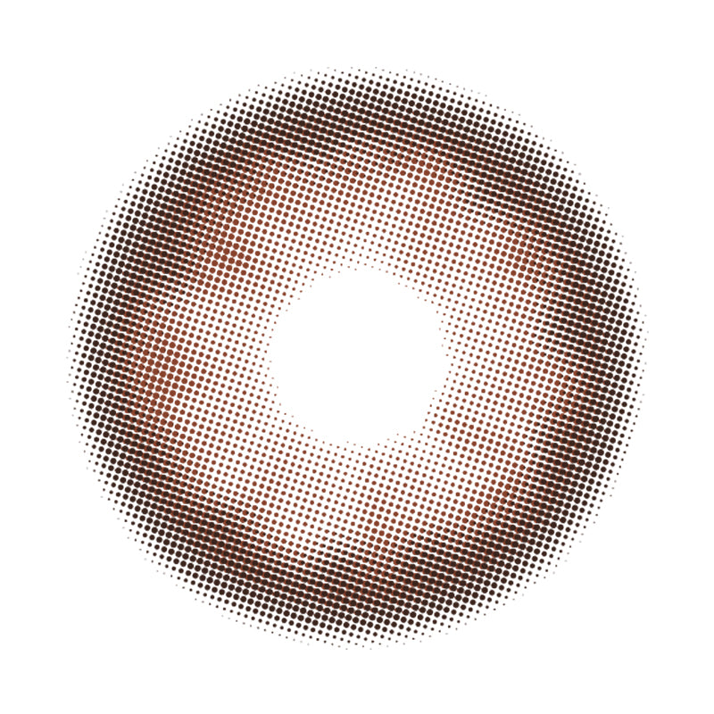 Brown In Memory colored contact lenses