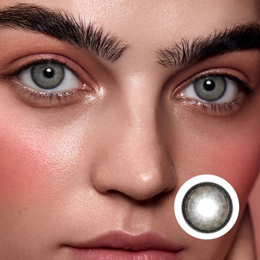 Brown Sugar Pearl colored contact lenses by Moxielens