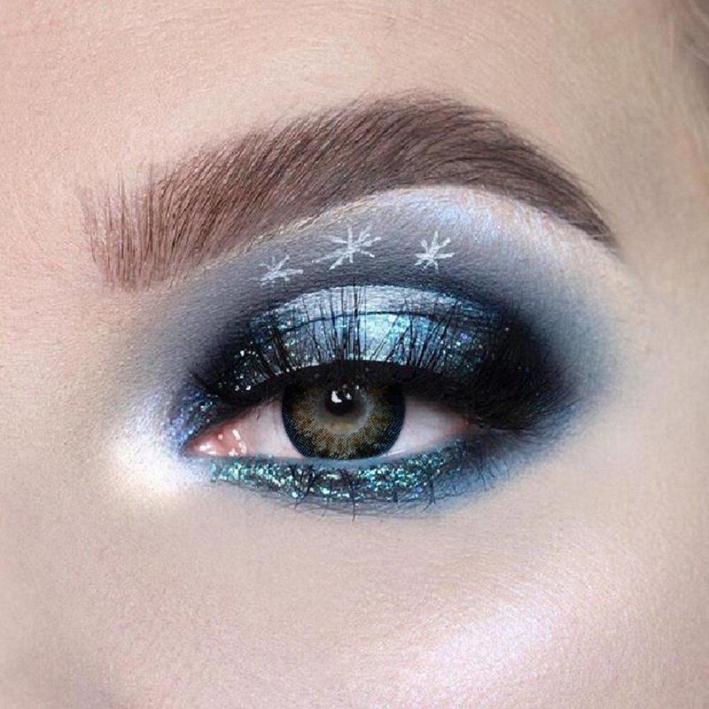 Marble Blue Prescription (1 Month) colored contact lenses