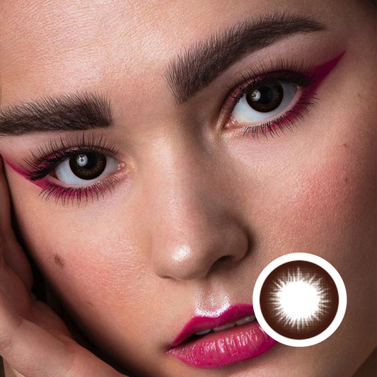 Oversized Barbie | Moxielens Earth Glow Colored Contacts -- Earth Glow colored contacts | Moxielens