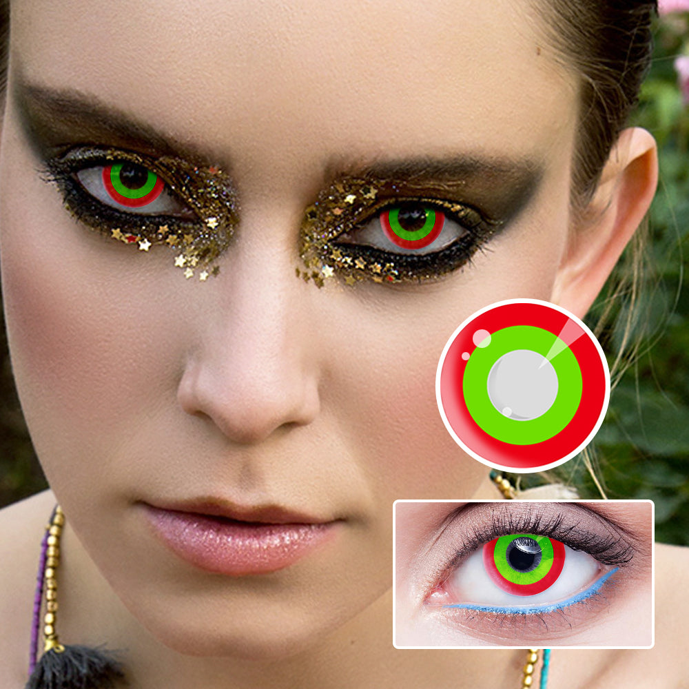 Red And Green Sets | Moxielens Fantasy FX Colored Contacts -- Fantasy FX colored contacts | Moxielens