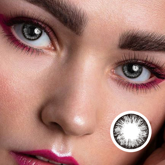 Ice Black | Moxielens Midnight Edge Colored Contacts -- Midnight Edge colored contacts | Moxielens