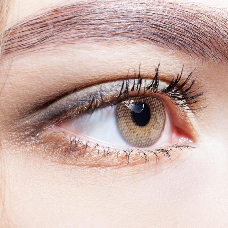 Crystal Clear Brown | Moxielens Earth Glow Colored Contacts ??Earth Glow colored contacts | Moxielens