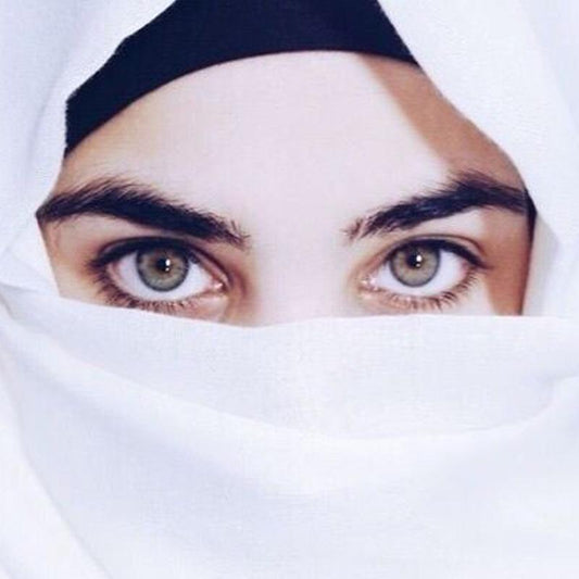 Egyptian white transparent eyes (12 months) colored contact lenses