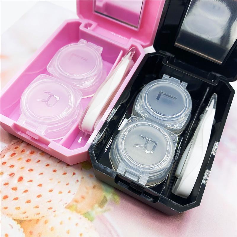 Simple contact lens box care box colored contact lenses
