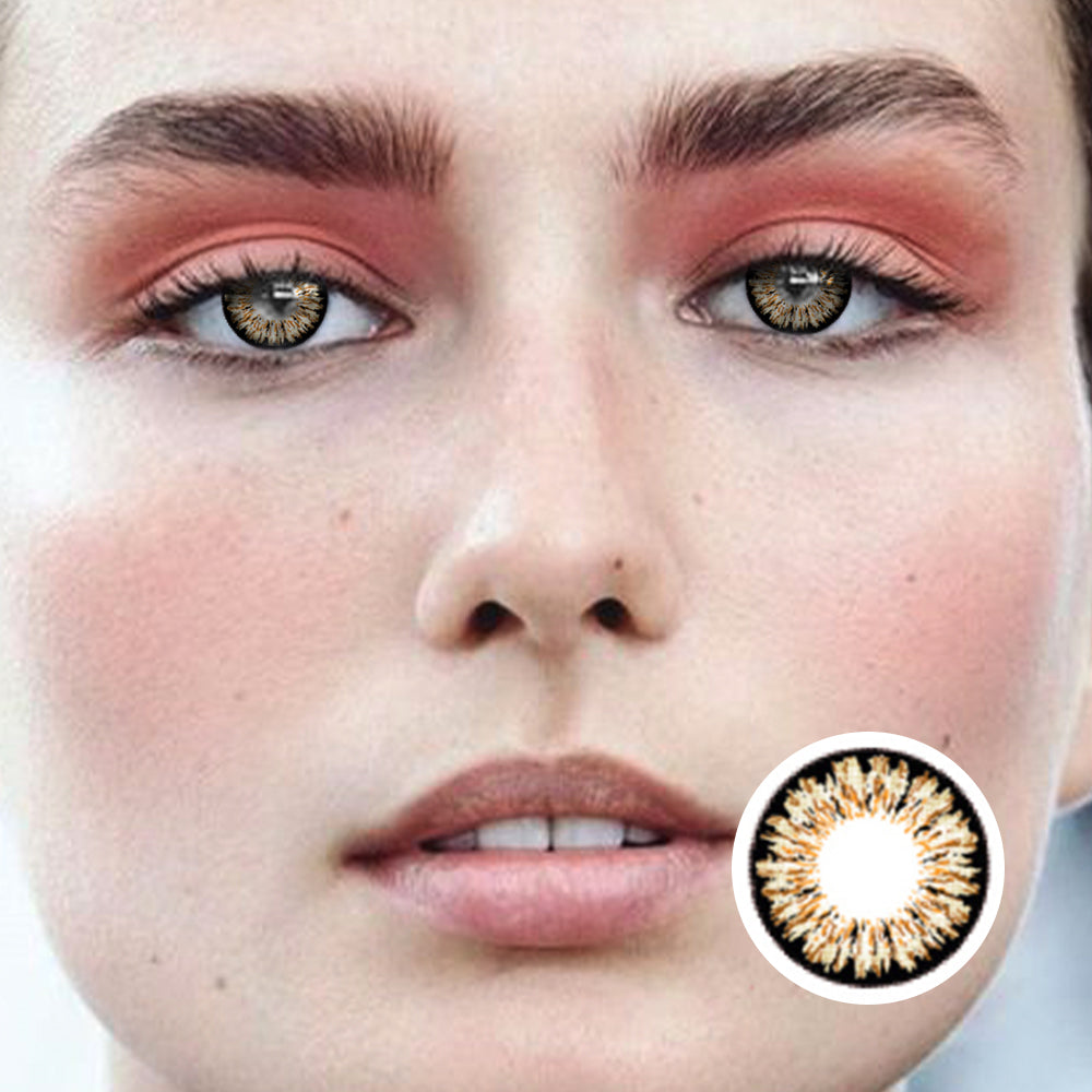Kernel Brown | Moxielens Earth Glow Colored Contacts