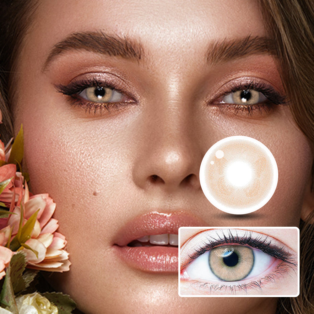 Butterfly Brown | Moxielens Earth Glow Colored Contacts ??Earth Glow colored contacts | Moxielens