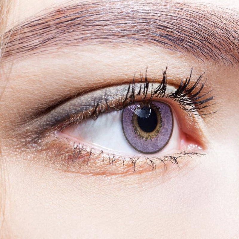 Harajuku Storm Violet colored contact lenses
