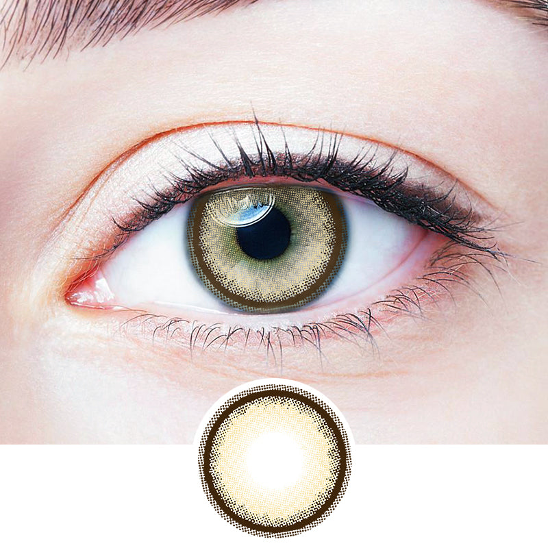 Mercury Brown | Moxielens Earth Glow Colored Contacts -- Earth Glow colored contacts | Moxielens