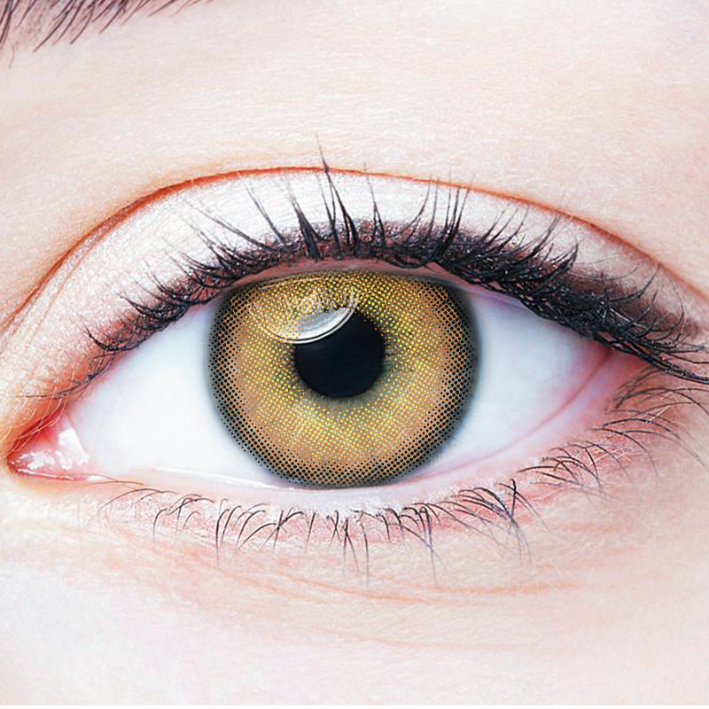 Oban Brown colored contact lenses