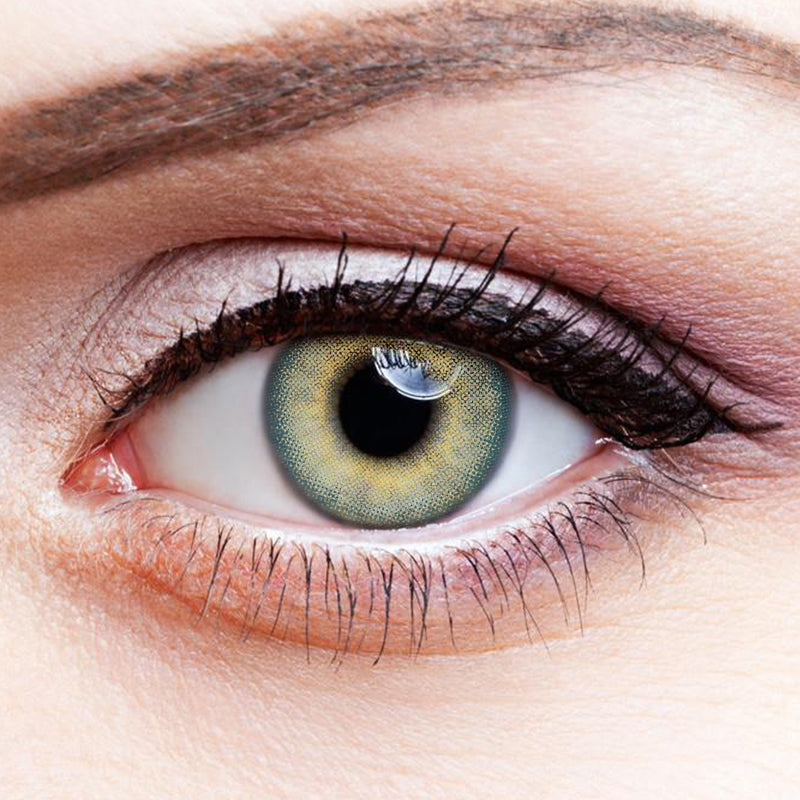 Sri Lanka Green colored contact lenses