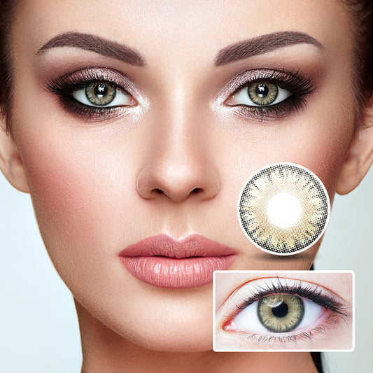 Oman Brown colored contact lenses