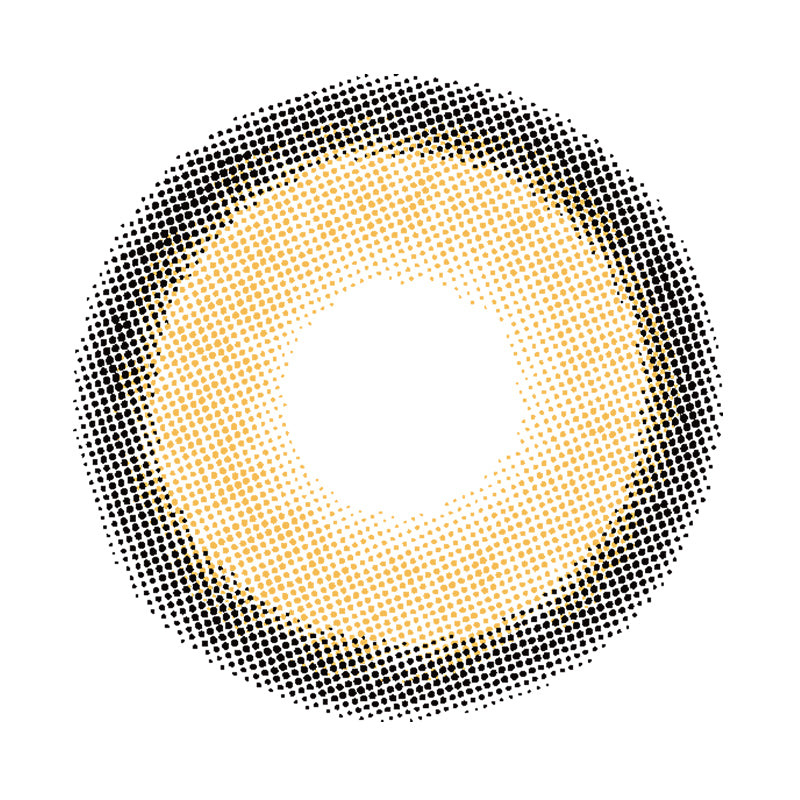 Fragrant Honey Brown colored contact lenses