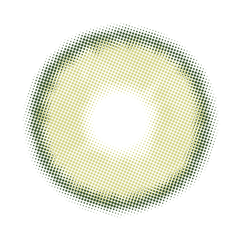 Empty Mountain Base Green colored contact lenses