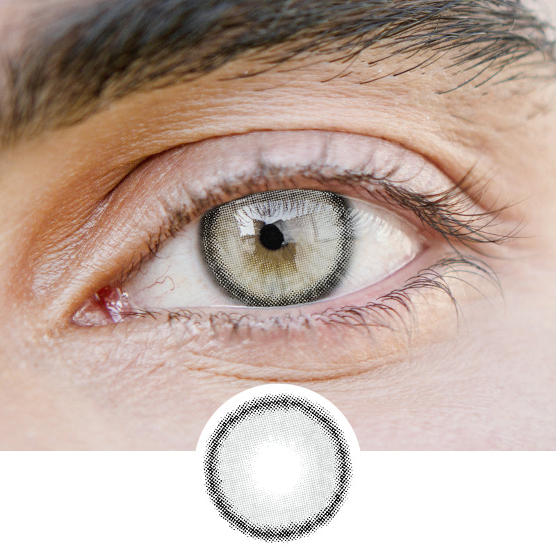 Men' LI Fog Gray | Moxielens Moonlight Colored Contacts -- Moonlight colored contacts | Moxielens
