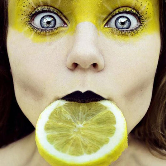 Natural black (12 months) colored contact lenses