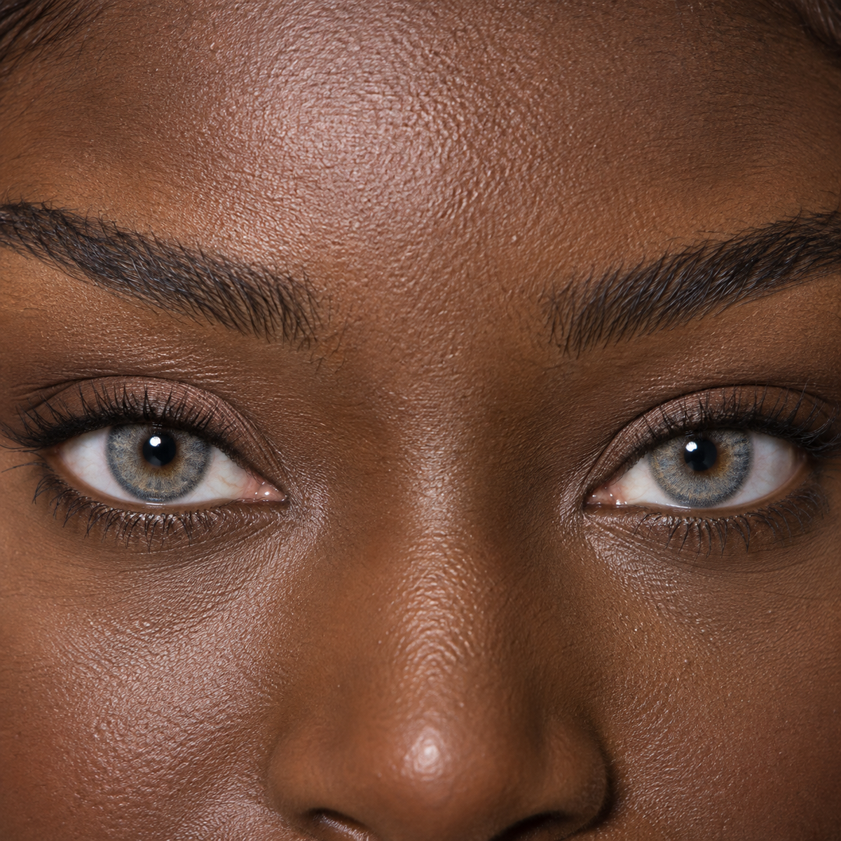 Porcelain Pearl White Fade colored contacts - a current pearl-white color story built with a familiar three-tone supplier print instead of opaque mesh or theatrical geometry