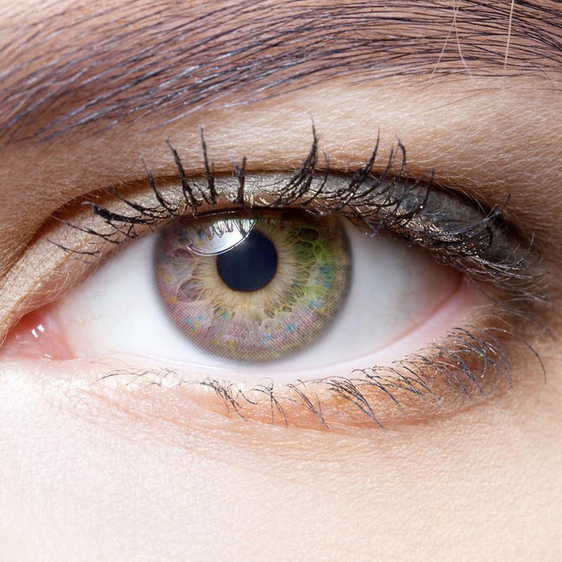 Summer Pollen Purple colored contact lenses