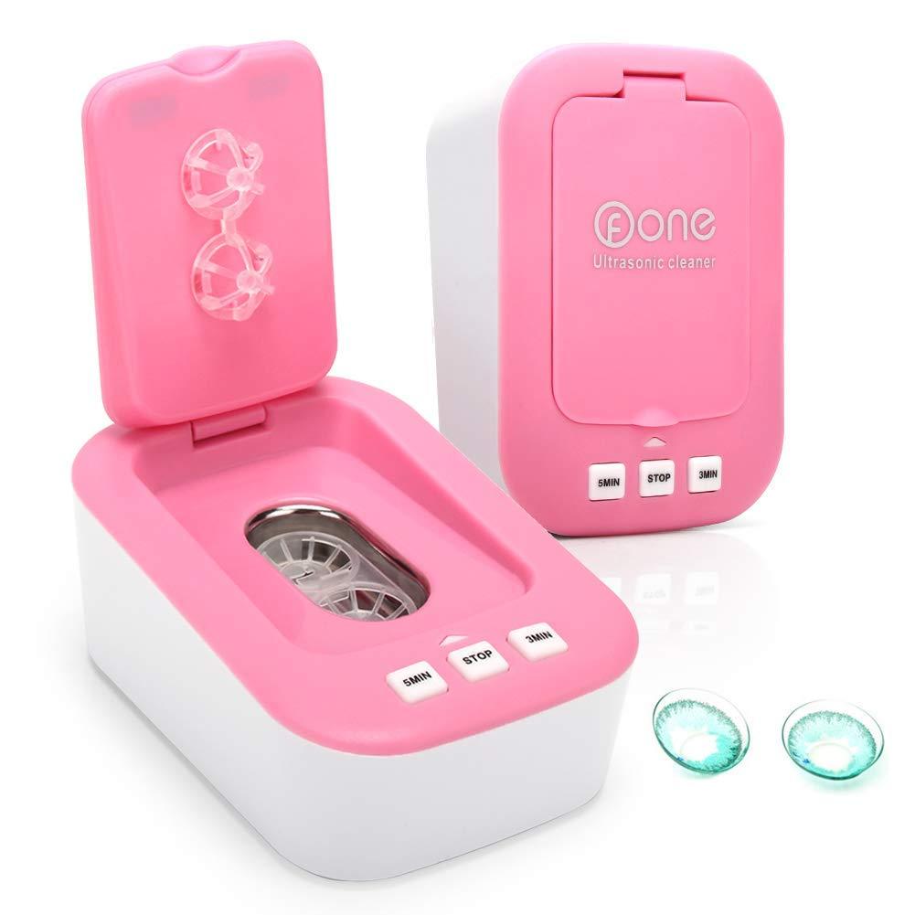 New Contact Lens Cleaner Travel Mini Ultrasonic Contact Lens Cleaner Kit colored contact lenses