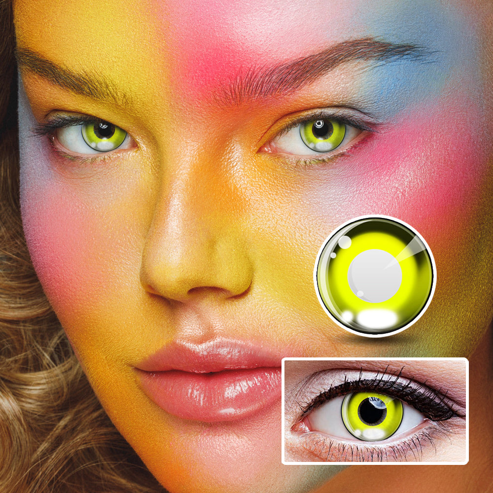 Anime Hitomi Yellow | Moxielens Fantasy FX Colored Contacts ??Fantasy FX colored contacts | Moxielens