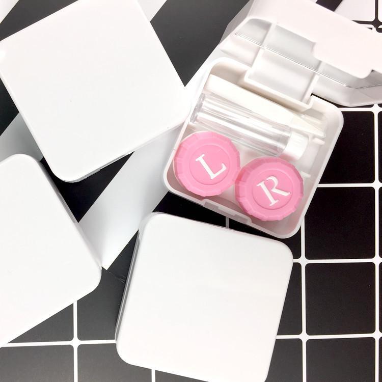 New Contact Lens Box Small Square Contact Box colored contact lenses