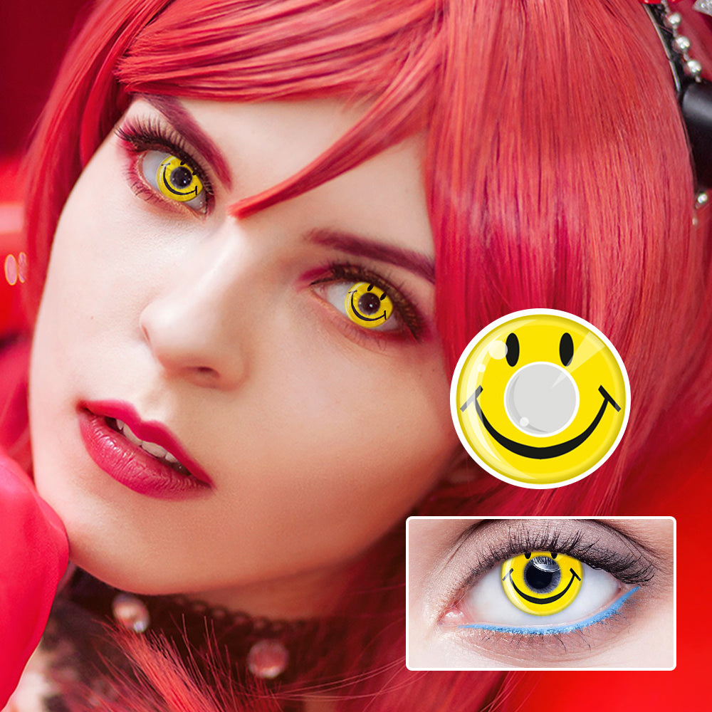 Smiley | Moxielens Fantasy FX Colored Contacts -- Fantasy FX colored contacts | Moxielens