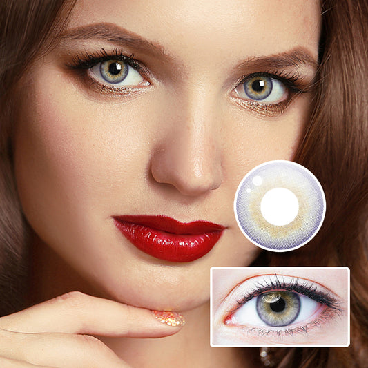 Violet Flower Purple colored contact lenses