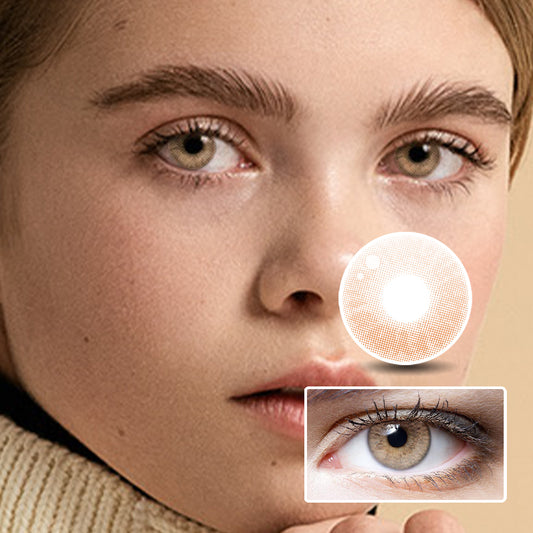 Hemp wine mulberry palm colored contact lenses