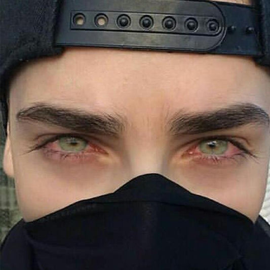 Natural Men's Grey (12 Months) colored contact lenses