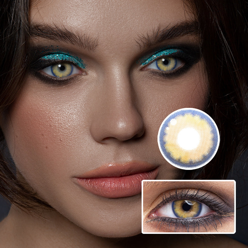 Naked Durman colored contact lenses
