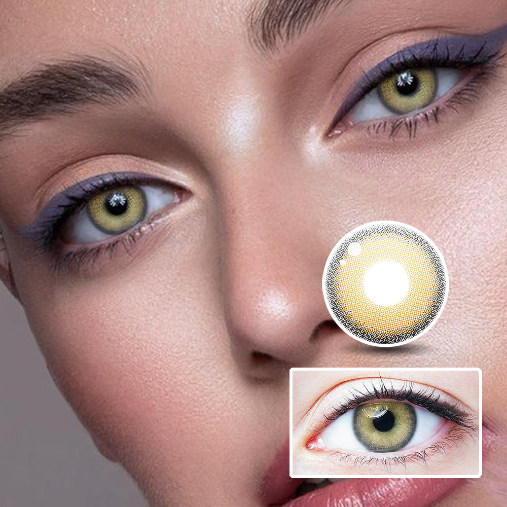 Mia Brown colored contact lenses