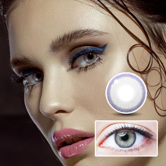 Newborn Grey colored contact lenses