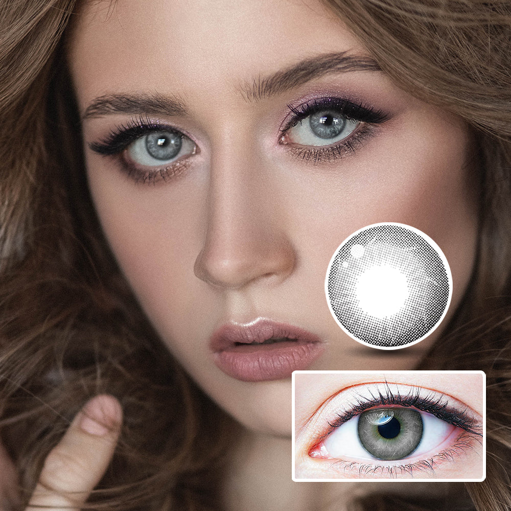 Water Wave Gray | Moxielens Moonlight Colored Contacts -- Moonlight colored contacts | Moxielens