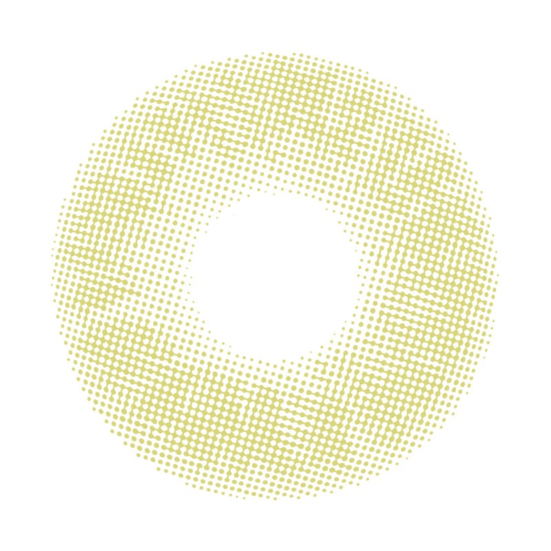 Crystal Clear Green colored contact lenses