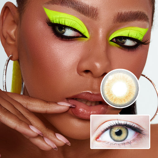 Himalaya Brown colored contact lenses