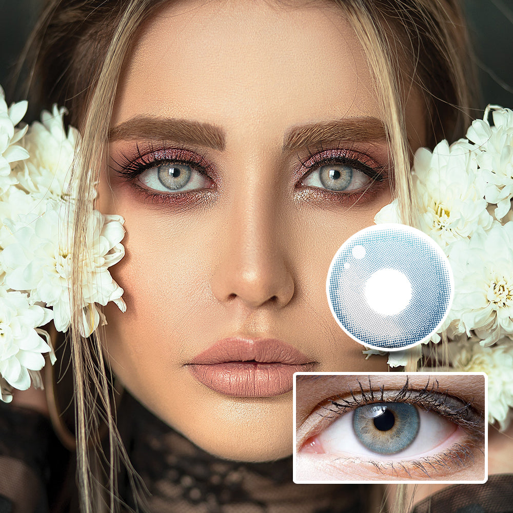 Silver Sky Crescent | Moxielens Ocean Mist Colored Contacts -- Ocean Mist colored contacts | Moxielens