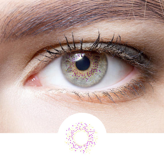 Gypsophila Grey colored contact lenses
