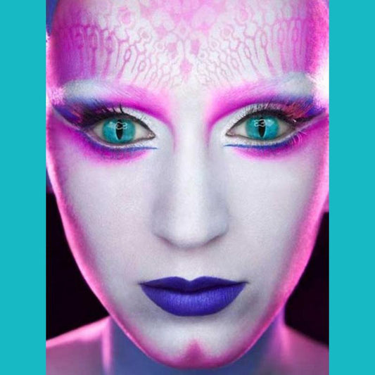 cosplay cat eye green (12 months) colored contact lenses