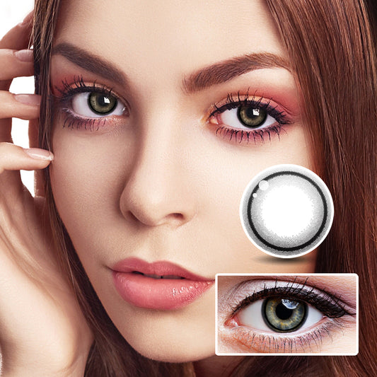 Black And White | Moxielens Midnight Edge Colored Contacts ??Midnight Edge colored contacts | Moxielens